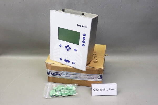 Saacke BMS 2001 Burner Management System 7-8256-529022 Used