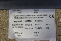 Legrand 42198 630VA Reversible Autotransformer 230/400V...