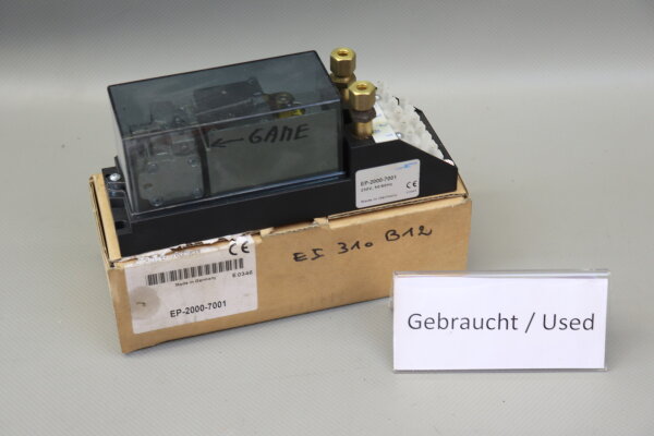 Johnson Controls EP-2000-7001 Umformer mit Motor 230V, 50/60Hz used OVP