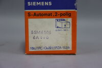 Siemens 5SM6505 Leitungsschutzschalter S-Automat, 2-polig Unused OVP