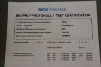 Sick GM31-2324 Gasmessgerät 1013845 230V 48-62Hz 300VA Used