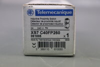 Telemecanique XS7C40FP260 Induktiver N&auml;herungsschalter 24-240V DC Unused OVP