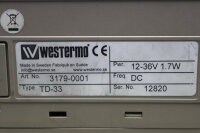 Westermo 3179-0001 Type TD-33 Industriemodem 1.7W 12-36VDC used
