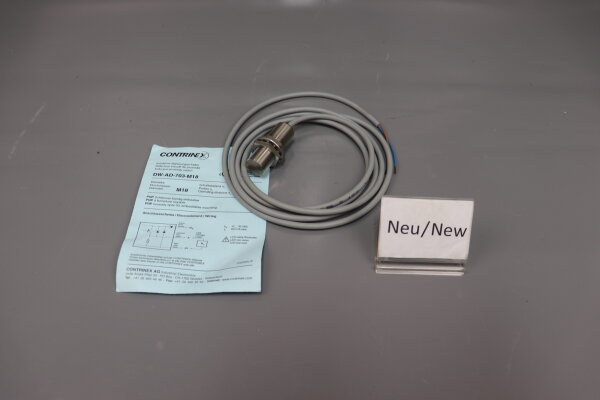 Contrinex DW-AD-703-M18 Induktiver N&auml;herungsschalter 10mm unused