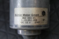 B&uuml;hler Motor GmbH 1.13.051.206 DC Motor 862 664-01 Used