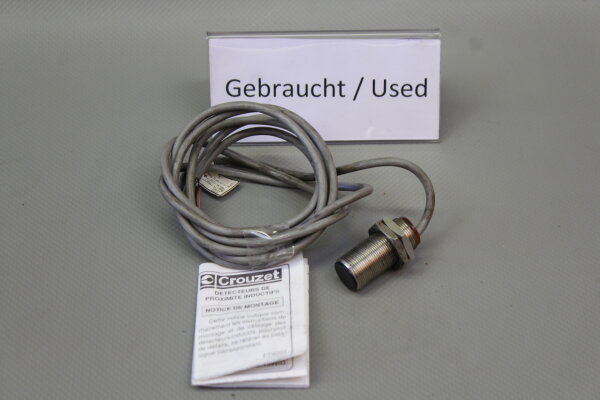 Crouzet 84602010 Induktiver N&auml;herungssensor 5mm L: 2M Used