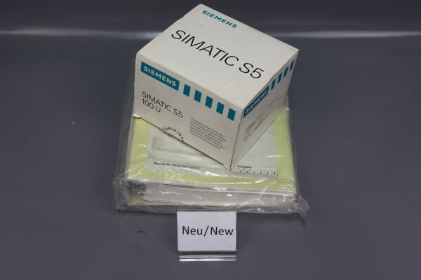 Siemens Simatic S5 6ES5 102-8MA02 Central processing unit CPU102 6ES5102-8MA02 Unused OVP