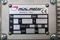 Mini Motor AC320P2T Koaxialer Stirnradgetriebemotor 230/400 V Unused damaged