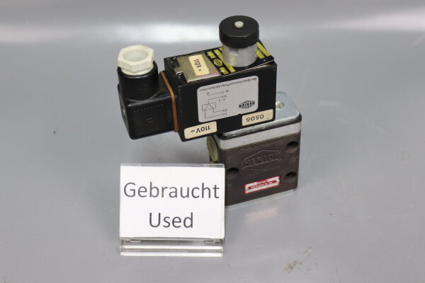 Herion 80 207-20 Solenoid Ventil + Herion 0506 Used