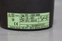 Camille Bauer Kinax WT707 707-143D A050 Drehwinkel Messumformer Unused OVP