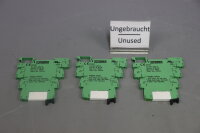 3x Phoenix Contact PLC-BSC-24DC/21 2966016 Relais unused