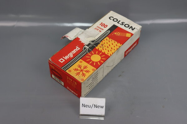 100 Stk Legrand Colson Kabelbinder 31916 9x262mm unused ovp
