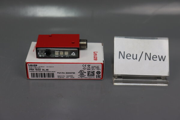 Leuze Reflex-Lichtschranke PRK 18/24 DL.46 50032798 Unused OVP