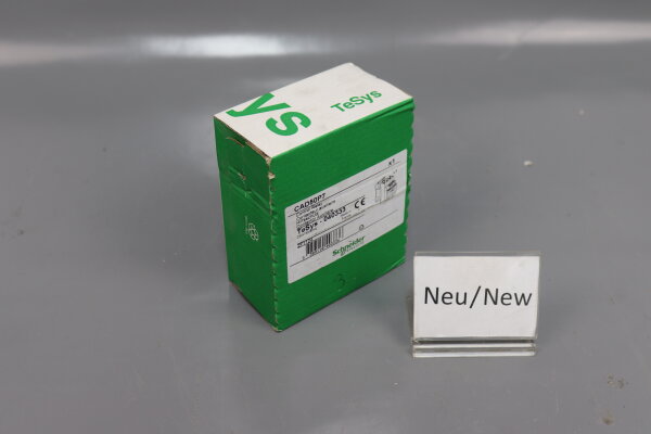 Schneider Electric CAD50P7 Hilfssch&uuml;tz TeSys 040333 Unused Sealed