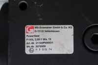Nidec Graessner Powergear P140L Getriebe 21140P000031 Unused
