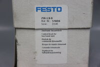 Festo ZSB-1/8-B Zweihandsteuerblock 576656 D508 4 - 8 bar Unused OVP