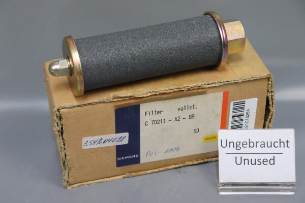 Siemens C70211-A2-B9 Filter unused ovp