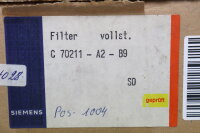 Siemens C70211-A2-B9 Filter C 70211-A2-B9 unused OVP