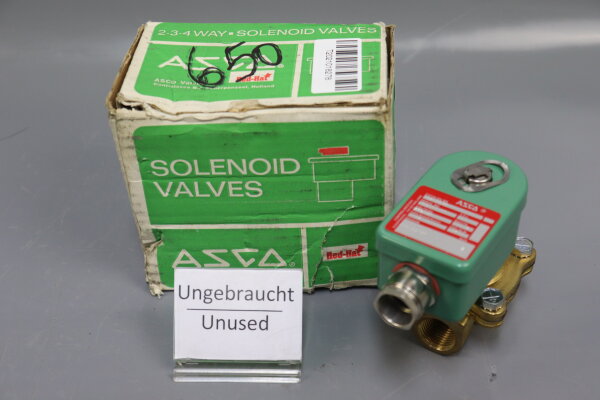 ASCO E210C94 110 VDC Magnetventil Unused OVP