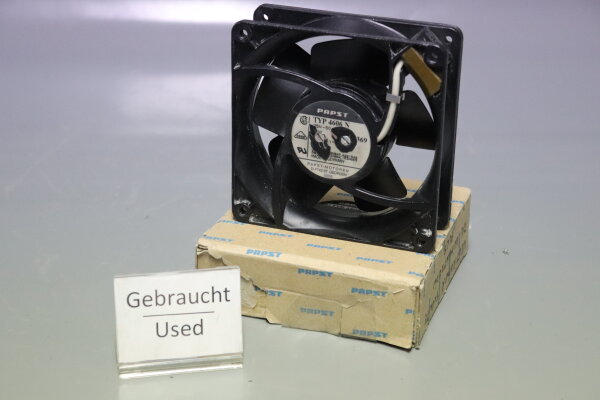 Papst 4606N 115V 50/60Hz 20W/ 119x119x38mm L&uuml;fter Used