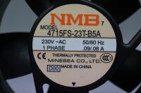 NMB 4715FS-23T-B5A Axiall&uuml;fter 230V AC Unused