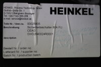 Heinkel Crouse Hinds GHG2640024R0001 Ex-Sicherheitsschalter 80A Ex-ed IIC Unsed