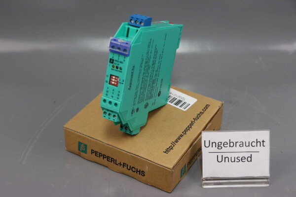 Pepperl+Fuchs KFD2-SR2-EX1.W 103367S Trennschaltverst&auml;rker, Betriebsspannung 30 V Unused OVP