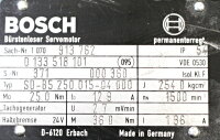 Bosch B&uuml;rstenloser Servomotor SD-B5.250.015-04.000 Used