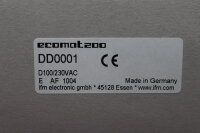 IFM Ecomat 200 Drehzahkwächter DD0001 D100/230VAC Unused OVP