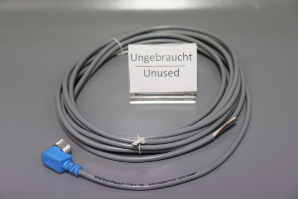 Endress+Hauser 52010285 M12 Steckerbuchse 4m Kabel mit Schraubverschluss Unused