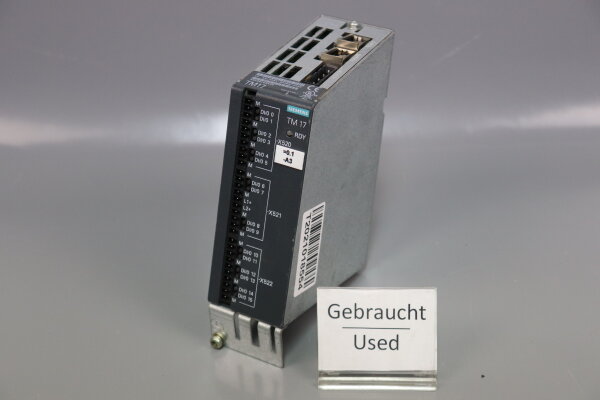 Siemens SINAMICS Terminal Module TM17 6SL3055-0AA00-3HA0 Version B Used