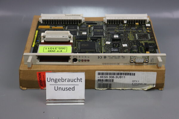 Siemens Simatic S5 6ES5 308-3UB11 E-Stand 6 Interface Module Unused OVP