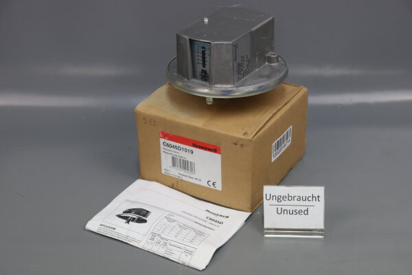 Honeywell Gas und Luft Druckschalter 200mbar IP40 C6045D1019 Unused OVP