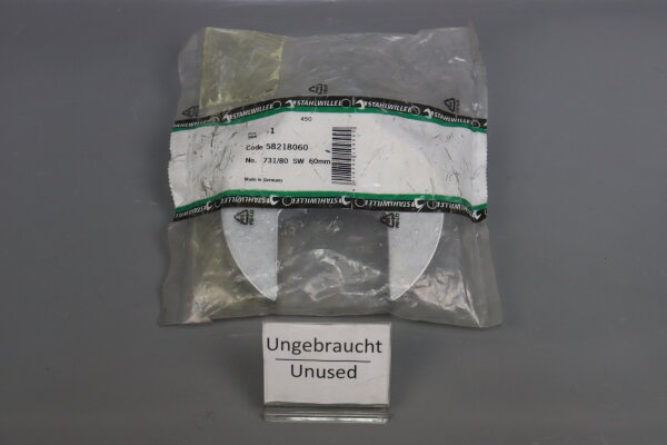 Stahlwille 731/80 60mm 58218060 Maul-Aufsteckwerkzeug unused