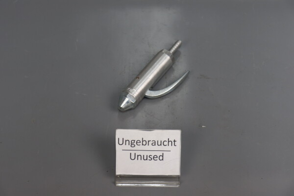 L&uuml;decke AHLG Druckluft-Abblashahn L: 13cm B:2,1cm 7mm Durchmesser unused
