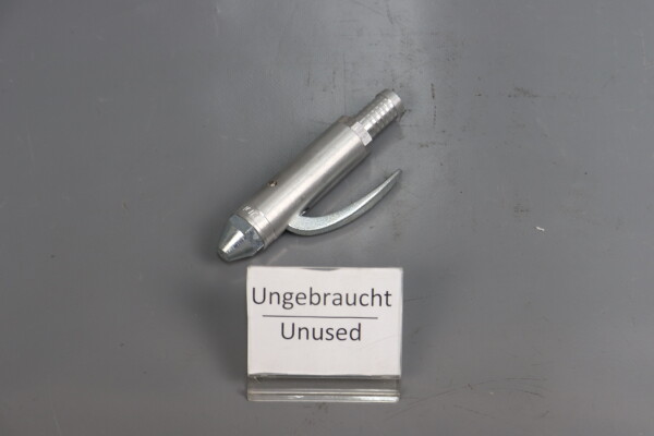 L&uuml;decke AHLG Druckluft-Abblashahn L: 13cm B: 2,1cm 8mm Durchmesser unused
