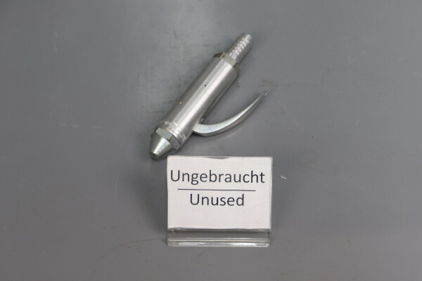 L&uuml;decke AHLG Druckluft-Abblashahn L: 13cm B: 2,1cm 8mm Durchmesser unused