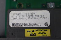 Bailey ABB INFI90 IEPAS01 AC System Power Supply 120/240VAC Used OVP