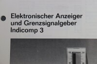 Hartmann und Braun Elektronischer Grenzsignalgeber Indicomp 3 Unused OVP