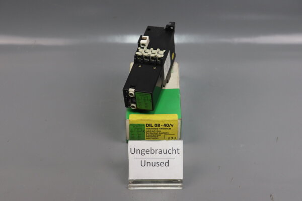Kl&ouml;ckner Moeller DIL 08-40/v DIL0840v Verlinktes Hilfssch&uuml;tz unused OVP