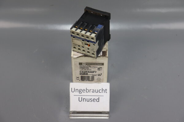 Telemecanique CA2KN40F7 042839 2F99162013 Hilfssch&uuml;tz 110V Unused OVP