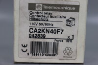 Telemecanique CA2KN40F7 042839 2F99162013 Hilfssch&uuml;tz 110V Unused OVP