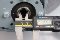 SEW Getriebemotor WA20/T DRS71S4/MM05/MO/LN + MM05D-503-00 0.55 kW 2900/105 rpm Antriebsumrichter Used