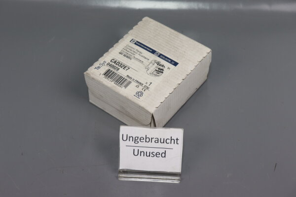 Telemecanique CAD32E7 040028 Hilfssch&uuml;tz 48V 50/60Hz Sqare D unused ovp