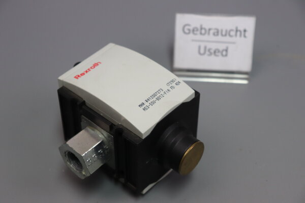 Rexroth Aventics R412007273 (7290) Bef&uuml;llventil Serie AS3-SSV-6012-FIA Used