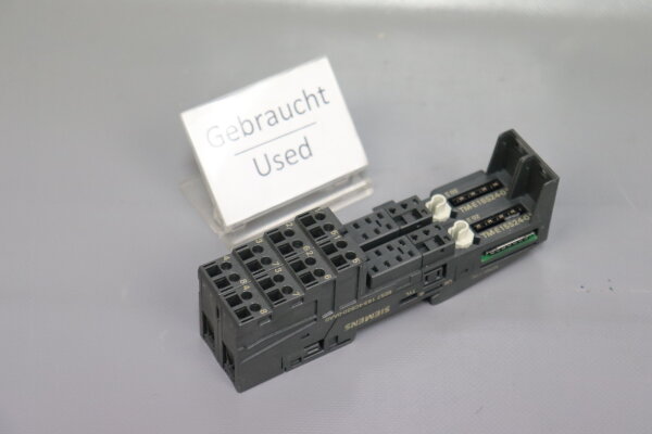 Siemens 2x 6ES7 193-4CB20-0AA0 6ES7193-4CB20-0AA0 Terminalmodul TM-E15S24-01 E:02 used