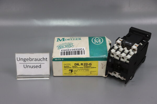 Kl&ouml;ckner Moeller DILR22G System-Hilfssch&uuml;tz DIL R22-G unused OVP