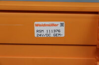 Weidm&uuml;ller Relais Board 24VDC GEM RSM 111376 Unused OVP
