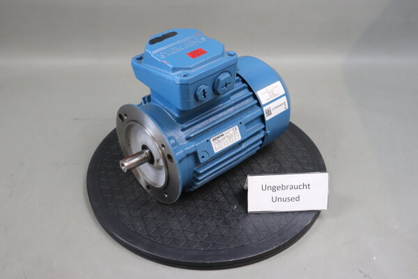 Siemens 3~Motor 1LE1503-0DB22-2KB4-Z 0,55kW low Voltage Motor Unused