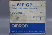 OMRON 61F-GP Floatless Level Switch 220VAC UnusedOVP
